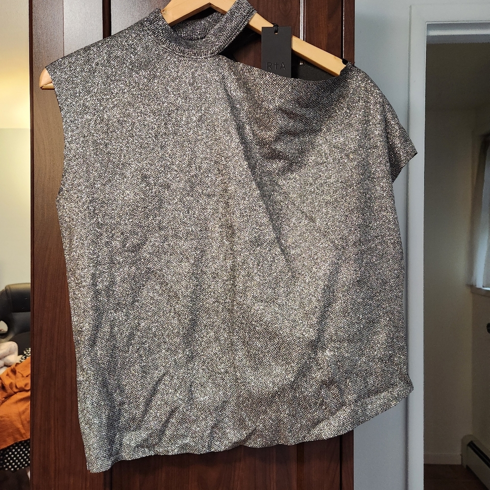 Glitter disco ball r+a shirt